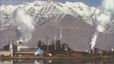 Utah Valley, Mount Timpanogas and Geneva Works, USS — Fred Fowler's mountain roots